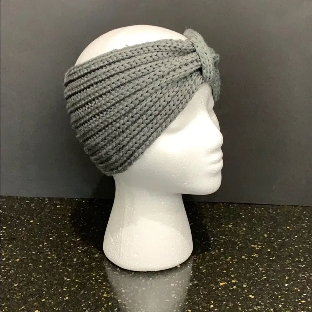 Known Supply Jett Grey Knit Headband. NWT!